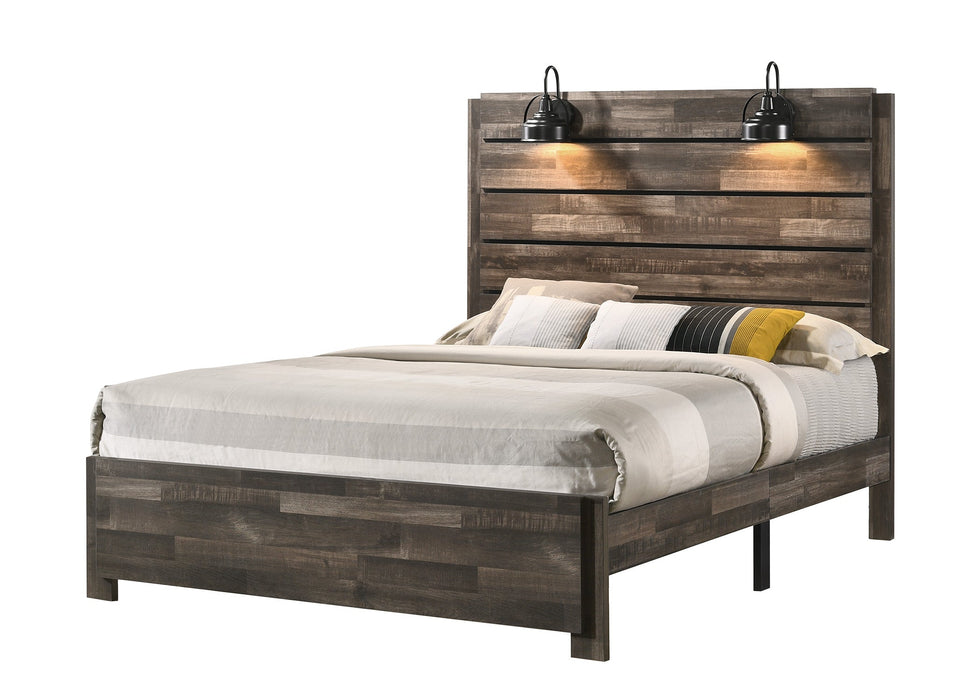 Carter Brown Platform Bedroom Set