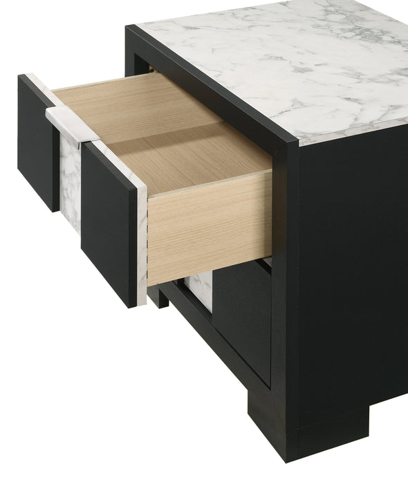 Rangley Black Nightstand