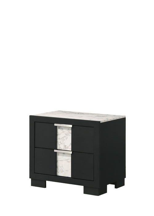 Rangley Black Nightstand