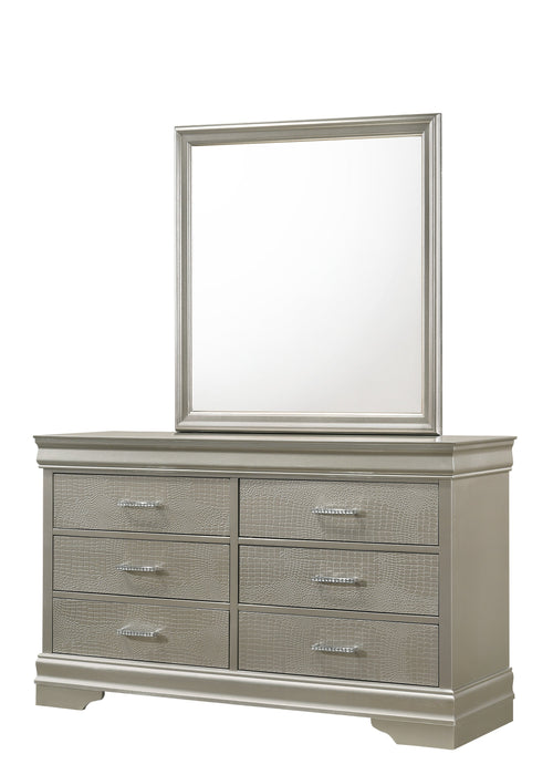 Amalia Silver Youth Panel Bedroom Set |B6910