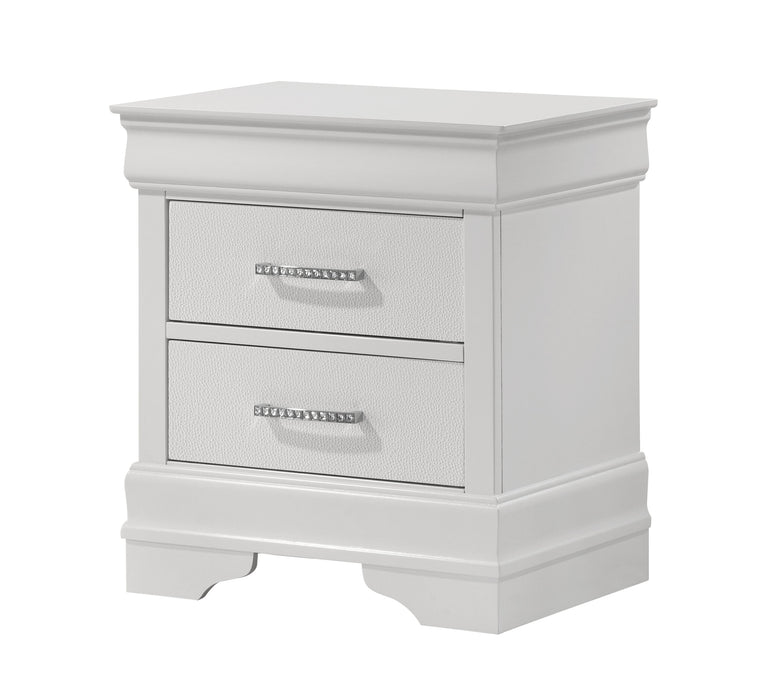 Amalia White Nightstand