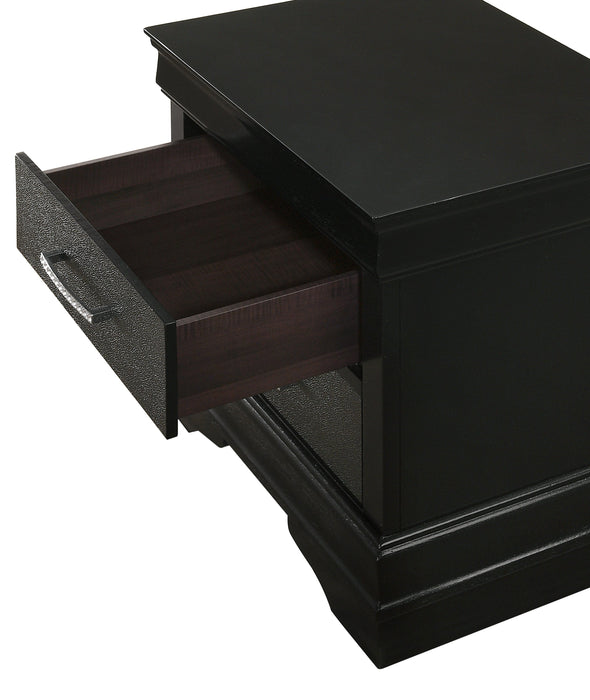 Amalia Black Nightstand