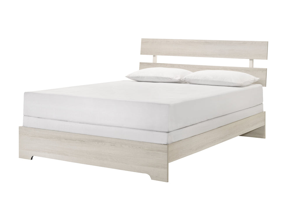 Atticus White Platform Youth Bedroom Set