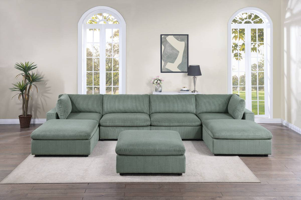 7-Pcs Sectional Modular Set