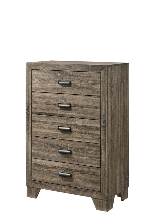 Millie Brownish Gray Panel Youth Bedroom Set