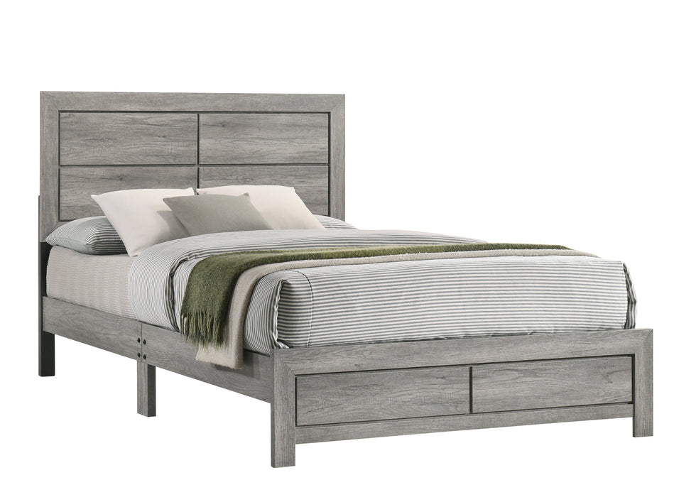 Hopkins Driftwood Full Platform Bed