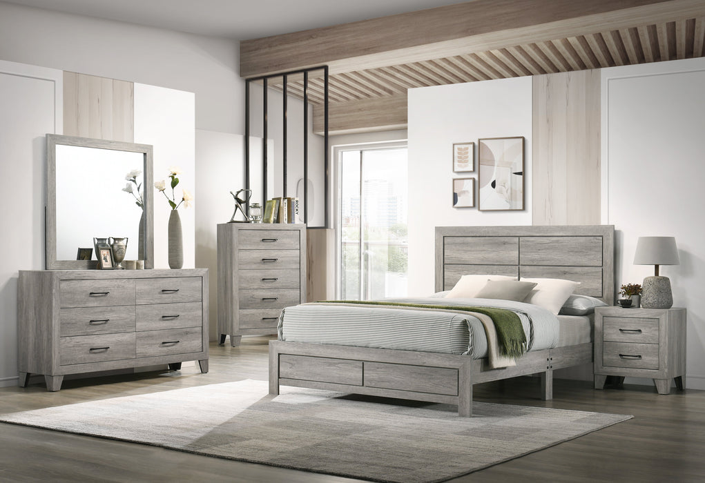 Hopkins Driftwood Full Platform Bed