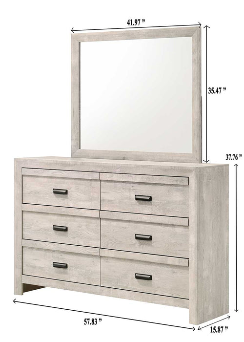 Valor Beige Dresser