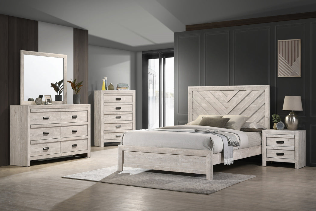 Valor Beige Nightstand