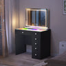 VANITII Mini Diana Vanity Desk with DL Vanity Mirror
