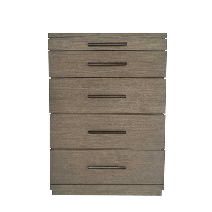 Modern Furniture - Pure Modern 5 Drawer Chest in Moonstone - BPUR#4405