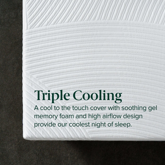 Ultra Cooling Green Tea Memory Foam Mattress