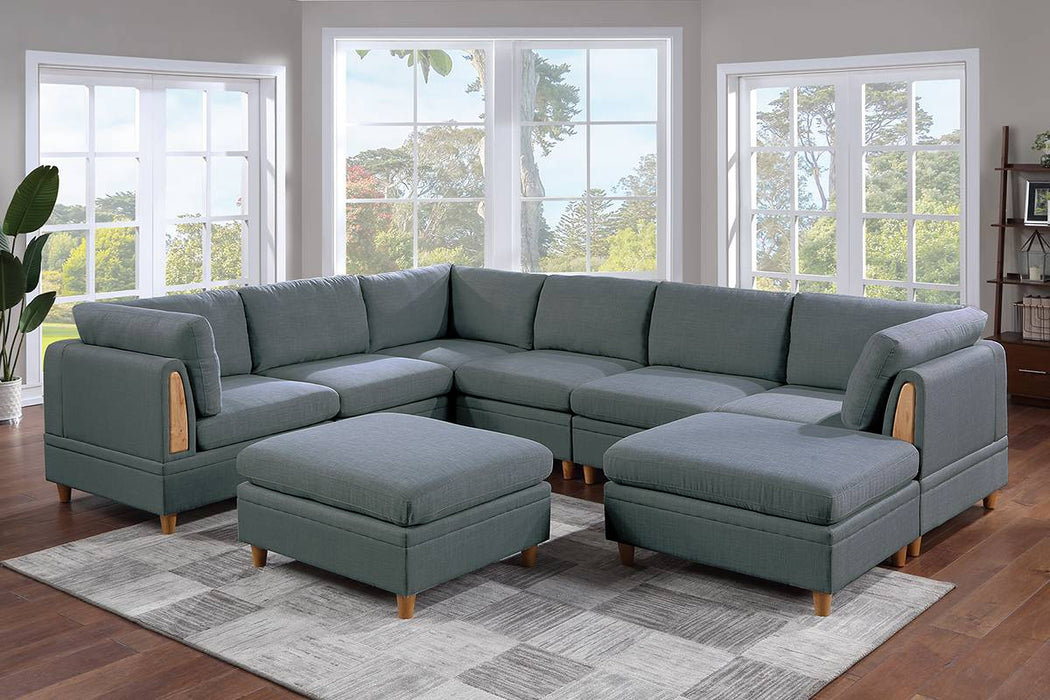 8-Pcs Sectional Modular Set