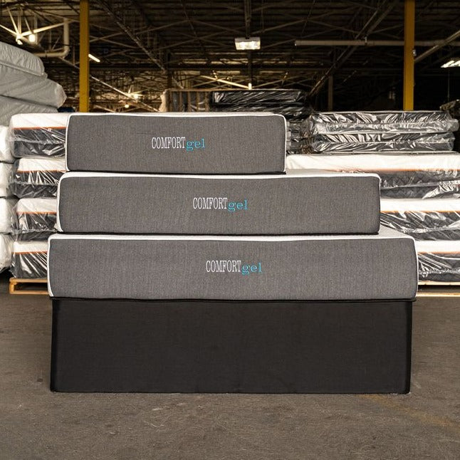 Comfort Gel 6' Memory Foam Mattress - Premium Cooling Technology