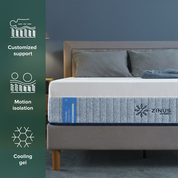 Cooling Green Tea Hybrid Mattress