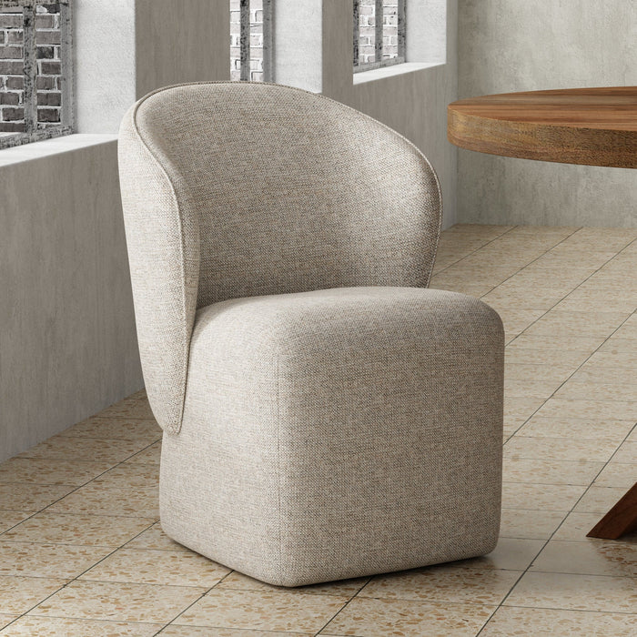 Modern Living - Bongo Dining Chair in Quartermaster Linen (Set of 2) - DBGO#DRC-QMLN