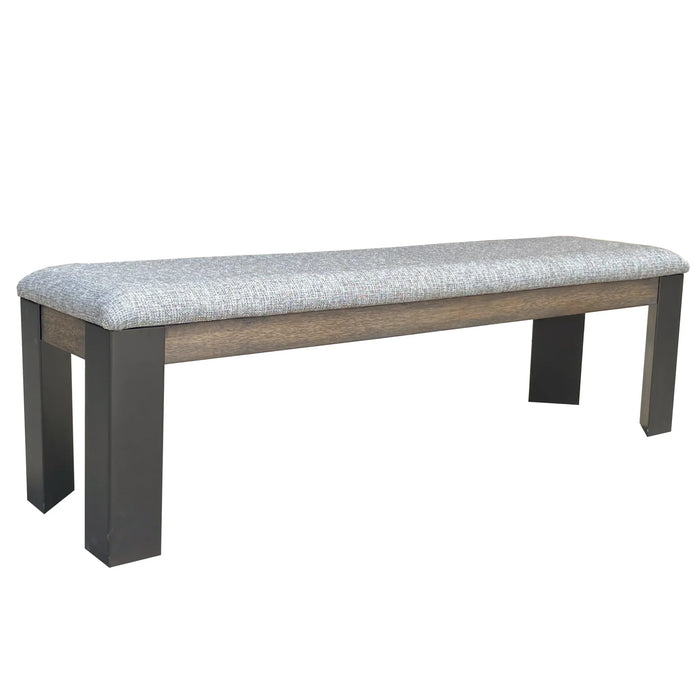 Modern Furniture - Cedar Fork Dining Bench in Smoked Arabica - DCED#1218-SMA