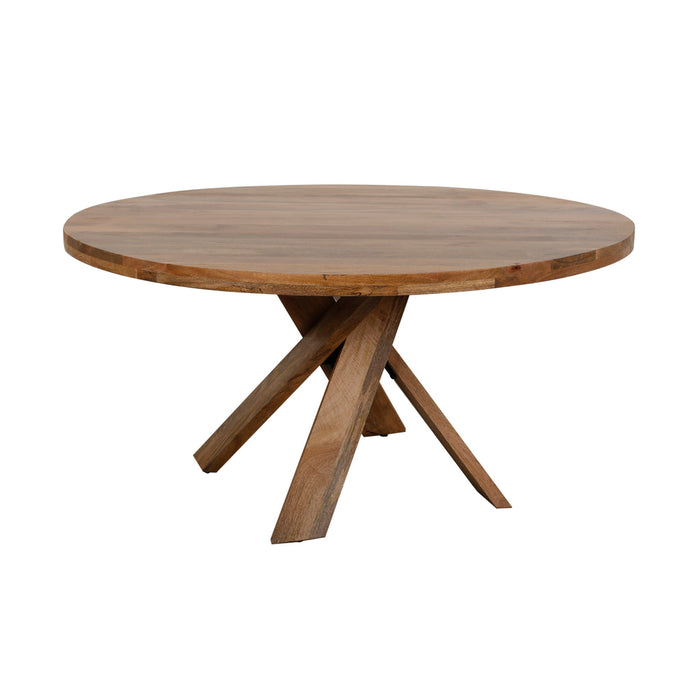 Modern Furniture - Crossings Downtown Dining 60' Round Dining Table in Amber - DDOW#60RND