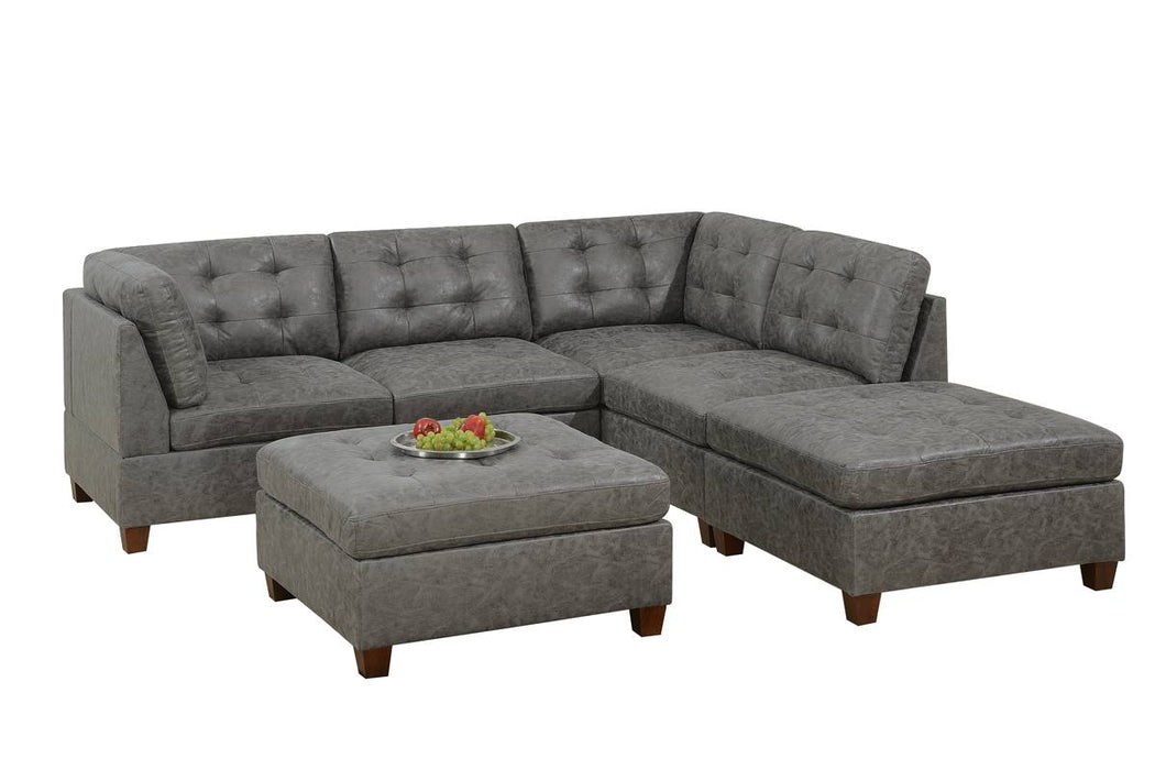 6-Pcs Sectional Modular Set