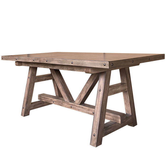 Modern Furniture - Lodge Counter Height Table in Siltstone - DLOD#86CH-2