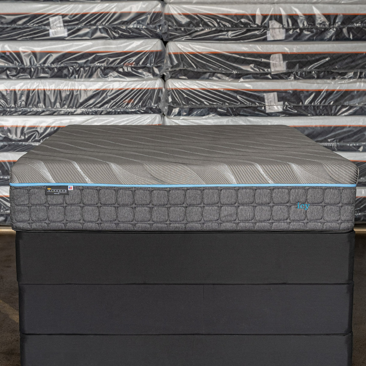 Icy 14' Hybrid Memory Foam Firm Mattress - Premium Cooling Technology