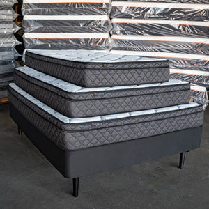 Cozy Euro Top Mattress 9.5 Inches - Premium Foam Encased Design