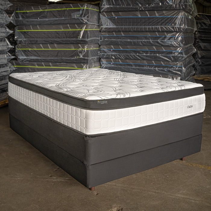 Calm ET - Euro Top Medium Firm Mattress. 12'