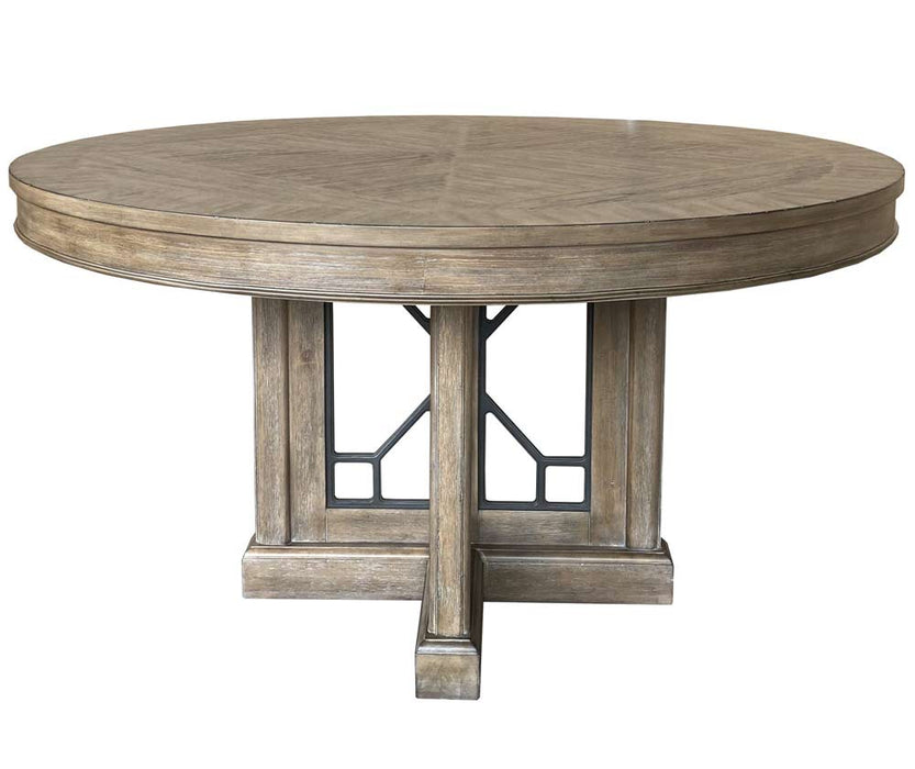 Modern Furniture - Sundance Round Dining Table in Sandstone - DSUN#54RND-SS