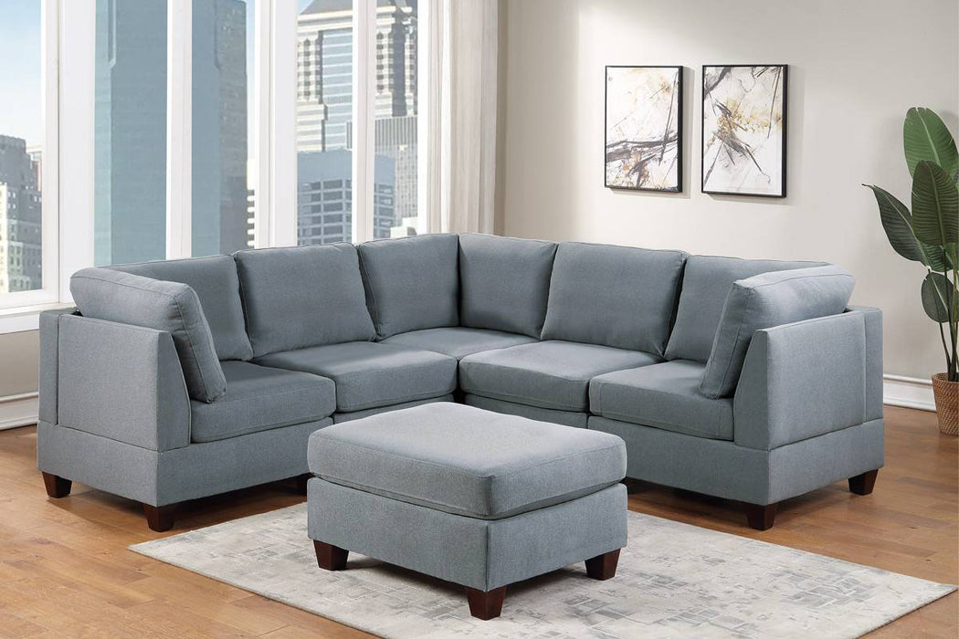 6-Pcs Sectional Modular Set