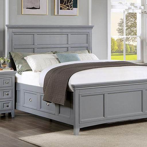 CASTLILE Queen Bed, Gray image