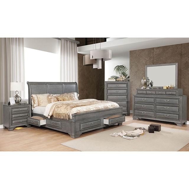 Brandt Gray E.King Bed