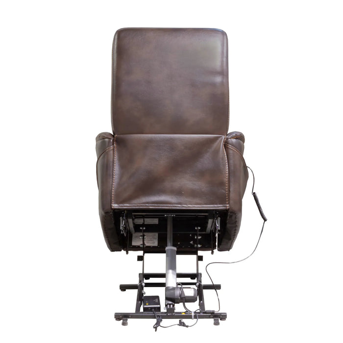 Modern Living - Gemini Power Lift Recliner with Articulating Headrest in Truffle (Set of 2) - MGEM#812LIFT-2-TRU