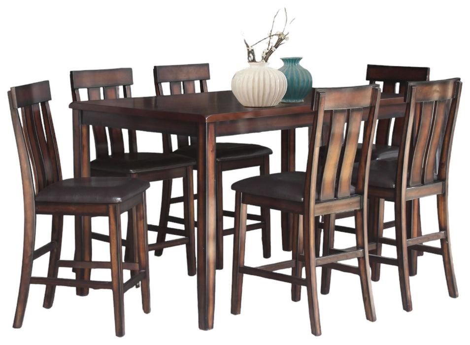 Vilo Home Great Bridge 7 Piece Counter Height Dining Set