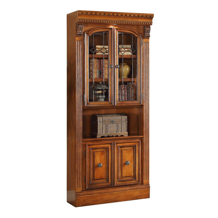 Modern Furniture - Huntington Glass Door Bookcase - HUN#440