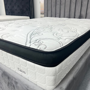 Calm ET Euro Top Medium Firm Mattress 12' - Premium Pocket Coil Design