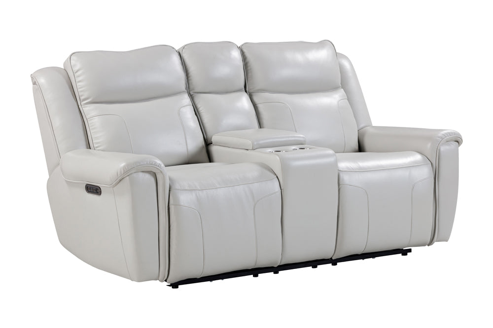 Modern Living - Atlantis Power Zero Gravity Console Loveseat in Whisper Ivory - MATL#822CPHZ-WSIV