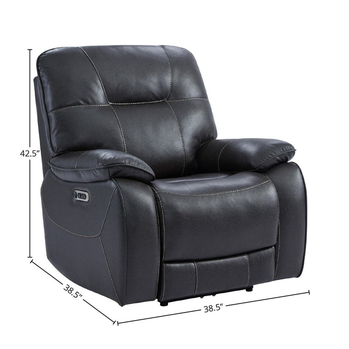 Modern Furniture - Axel Power Recliner in Ozone - Set of 2 - MAXE#812PH-OZO