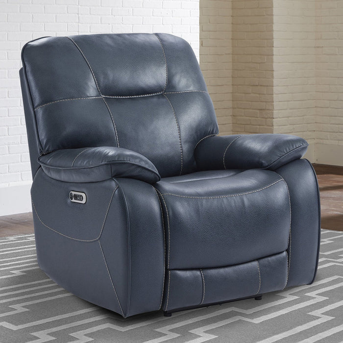 Modern Furniture - Axel Power Recliner in Admiral - Set of 2 - MAXE#812PH-ADM