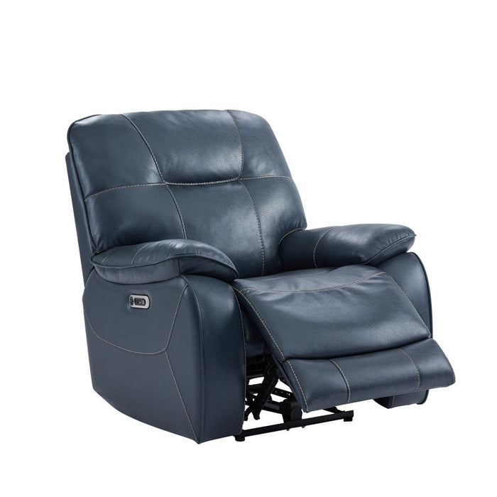 Modern Furniture - Axel Power Recliner in Admiral - Set of 2 - MAXE#812PH-ADM