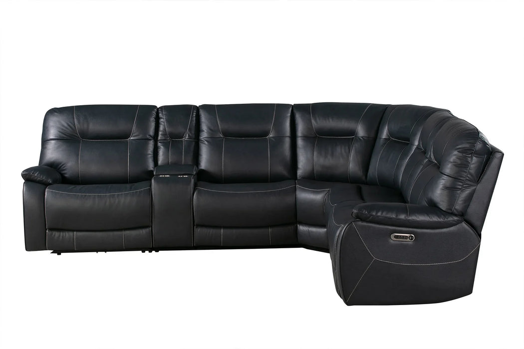 Modern Living - Axel 6 Piece Sectional Sofa in Admiral - MAXE-PACKA(H)-ADM