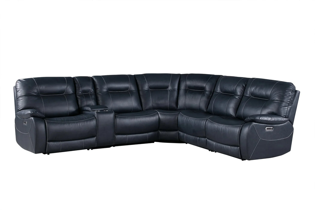 Modern Living - Axel 6 Piece Sectional Sofa in Admiral - MAXE-PACKA(H)-ADM