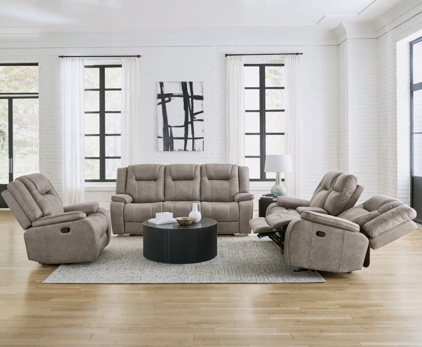 Modern Living - Blake 3 Piece Manual Living Room Set in Desert Taupe - MBLA#832-DTAU-3SET