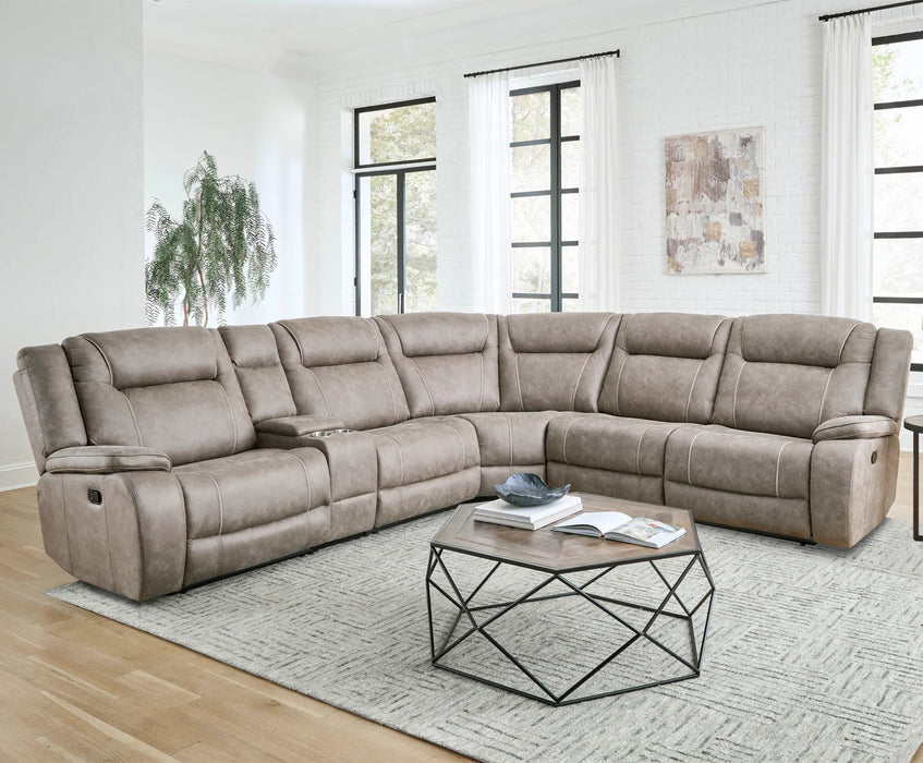 Modern Living - Blake 6 Piece Modular Sectional in Desert Taupe - MBLA-PACKA-DTAU