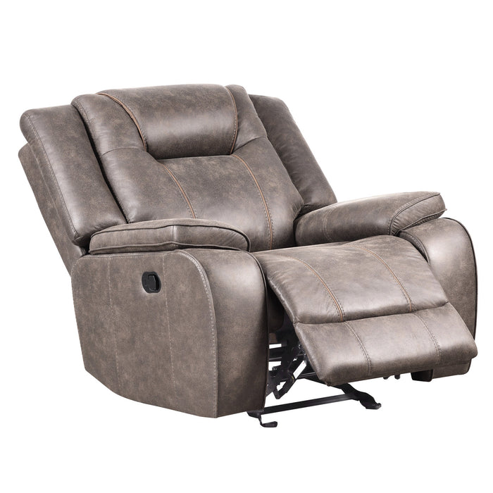 Modern Living - Blake Manual Glider Recliner in Desert Taupe - MBLA#812G-DTAU