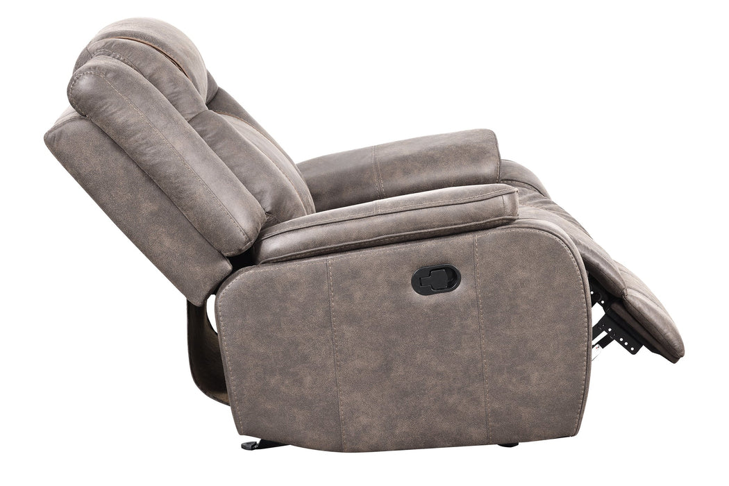 Modern Living - Blake Manual Glider Recliner in Desert Taupe - MBLA#812G-DTAU