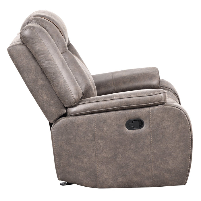 Modern Living - Blake Manual Glider Recliner in Desert Taupe - MBLA#812G-DTAU