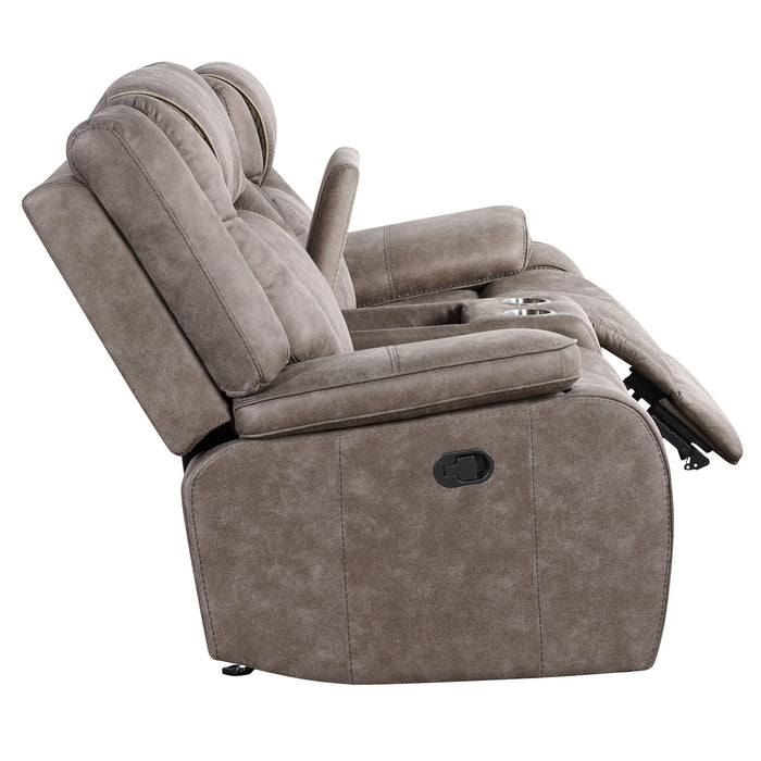 Modern Living - Blake Manual Console Loveseat in Desert Taupe - MBLA#822C-DTAU