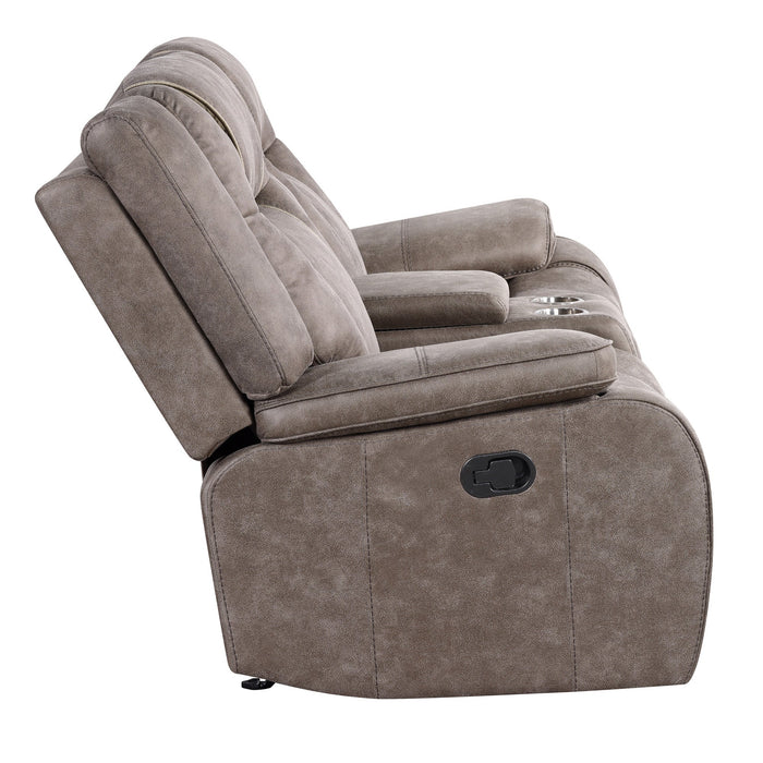 Modern Living - Blake Manual Console Loveseat in Desert Taupe - MBLA#822C-DTAU