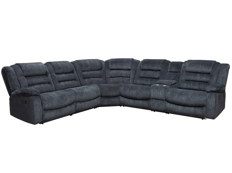 Modern Living - Bolton 6 Piece Modular Reclining Sectional in Misty Storm - MBOL-PACKA-MISS