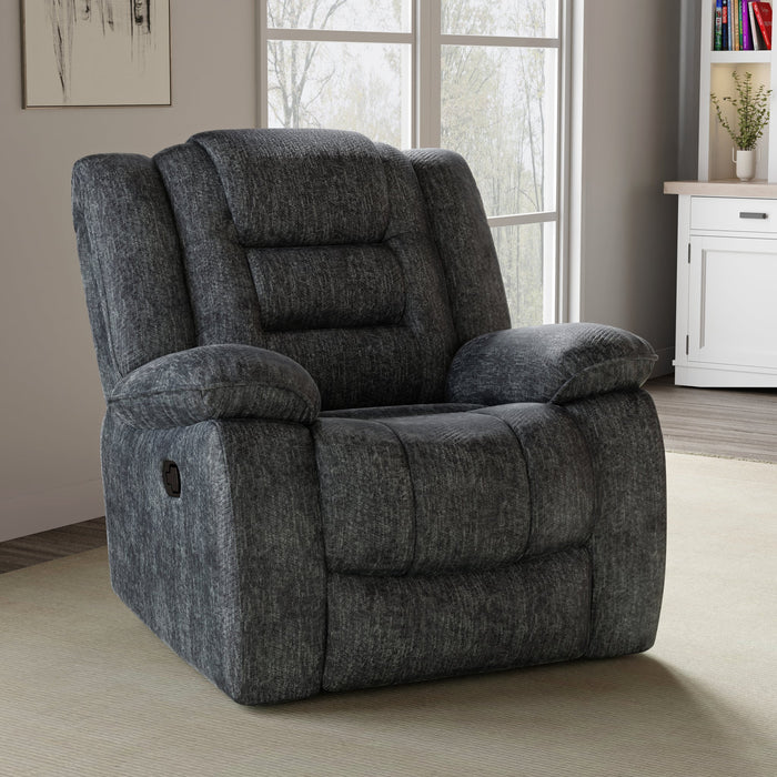 Modern Living - Bolton Manual Recliner in Misty Storm - MBOL#812G-MISS